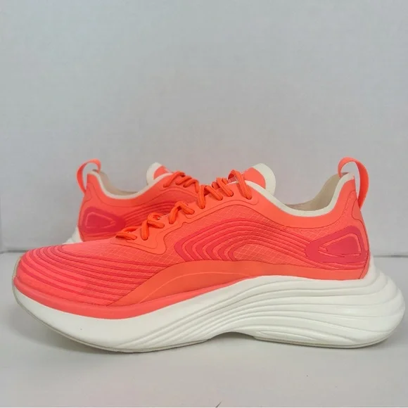 •APL• Streamline Running Jogging Athletic Shoe Laser Red/Pristine White Size 5.5